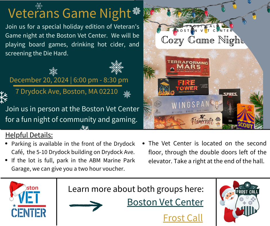 Veterans Game Night