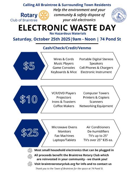 Rotary Electronic Waste Day