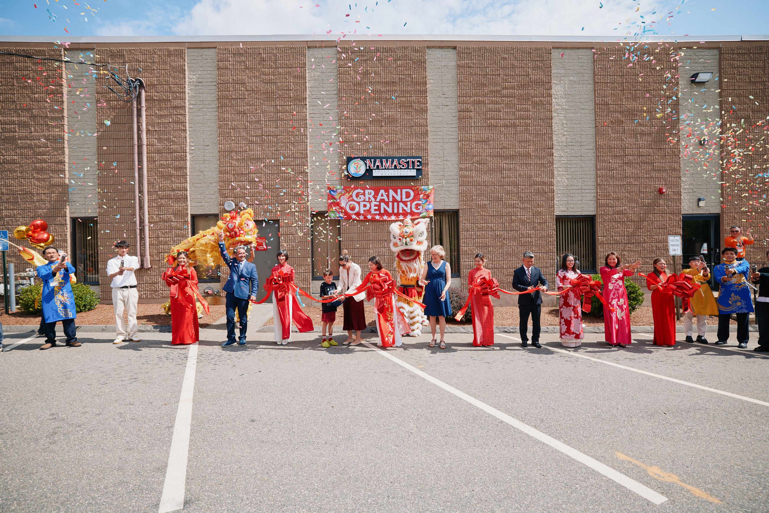 Namaste Ribbon Cutting