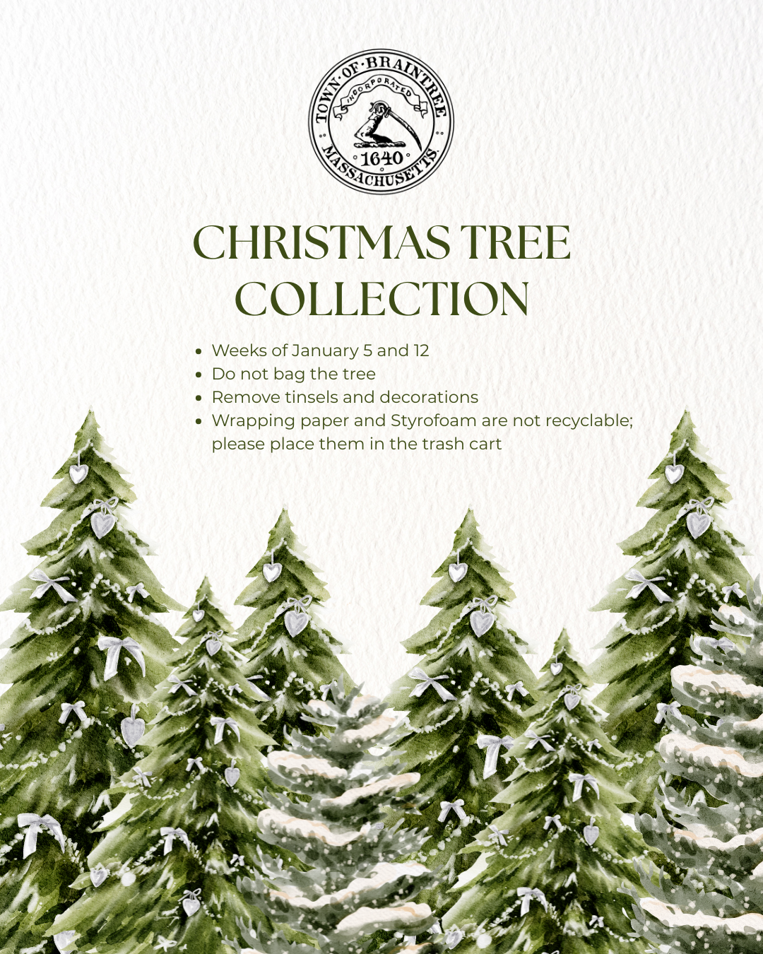 Christmas tree collection